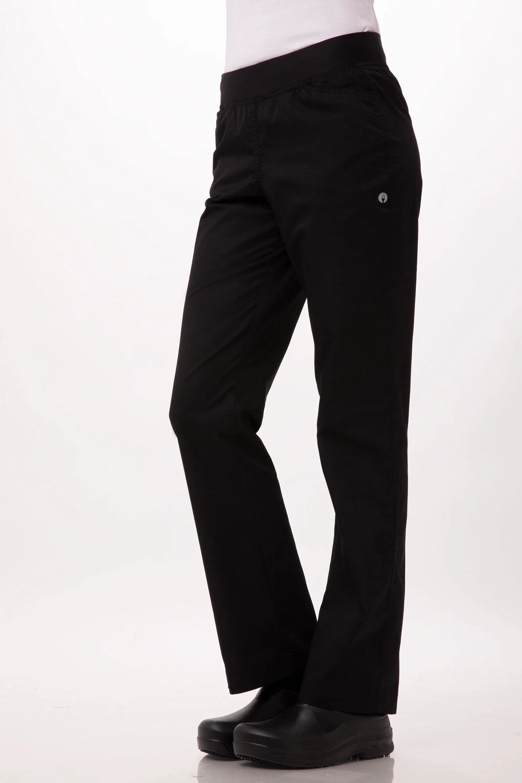 Lightweight Black 3XL Slim Women's Chef Pants by Chef Works