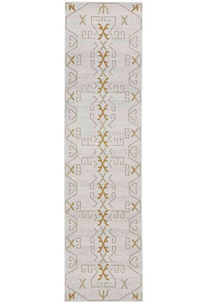 Paradise Runner Cala Gold by Rug Culture - 500X80CM - RUNNER
