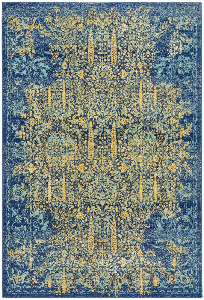 Radiance 411 Royal Blue by Rug Culture - 200 x 290 cm - RECTANGLE