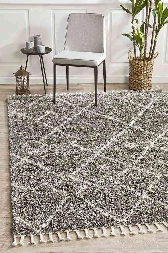 Saffron 44 Grey by Rug Culture - 230X160CM - RECTANGLE