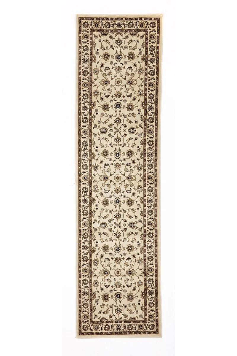 Sydney 1 Ivory Ivory Runner Rug by Rug Culture - 300X80CM - RUNNER