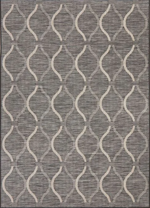 Terrace 5501 Black by Rug Culture-230X160CM - RECTANGLE