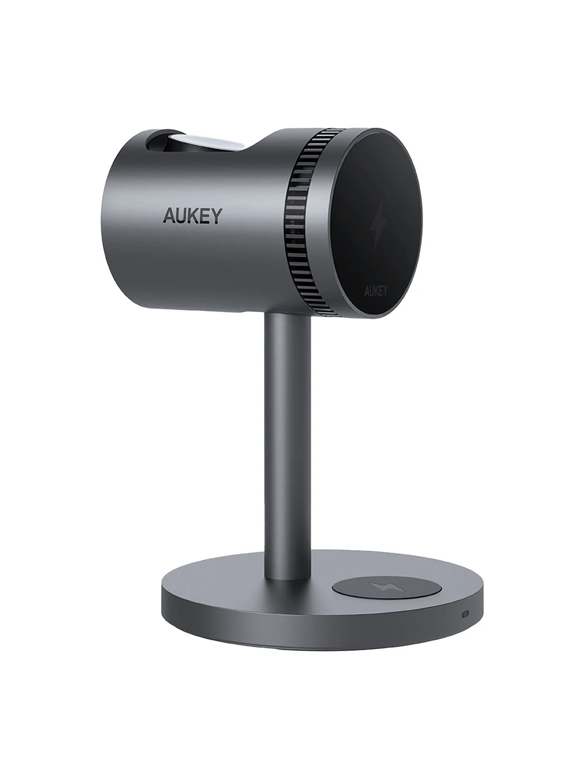 Aukey MagFusion 3-in-1 Pro Qi2 Magnetic Fast Wireless Charging Station with Active Cooling (LC-MC311A)