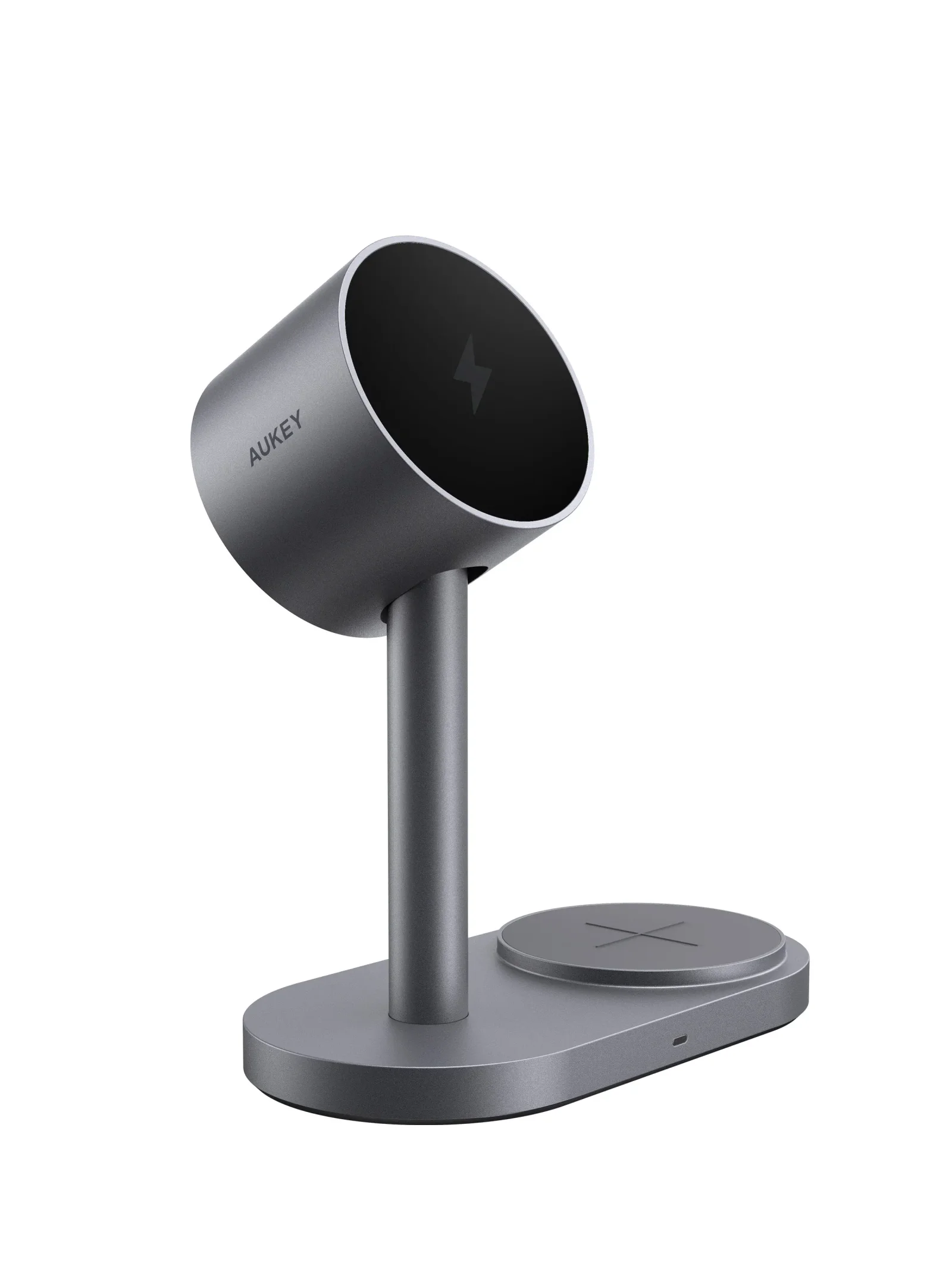 AUKEY LC-MC213 Qi2.2 MagFusion 2X 2-in-1 Magnetic Wireless Charger