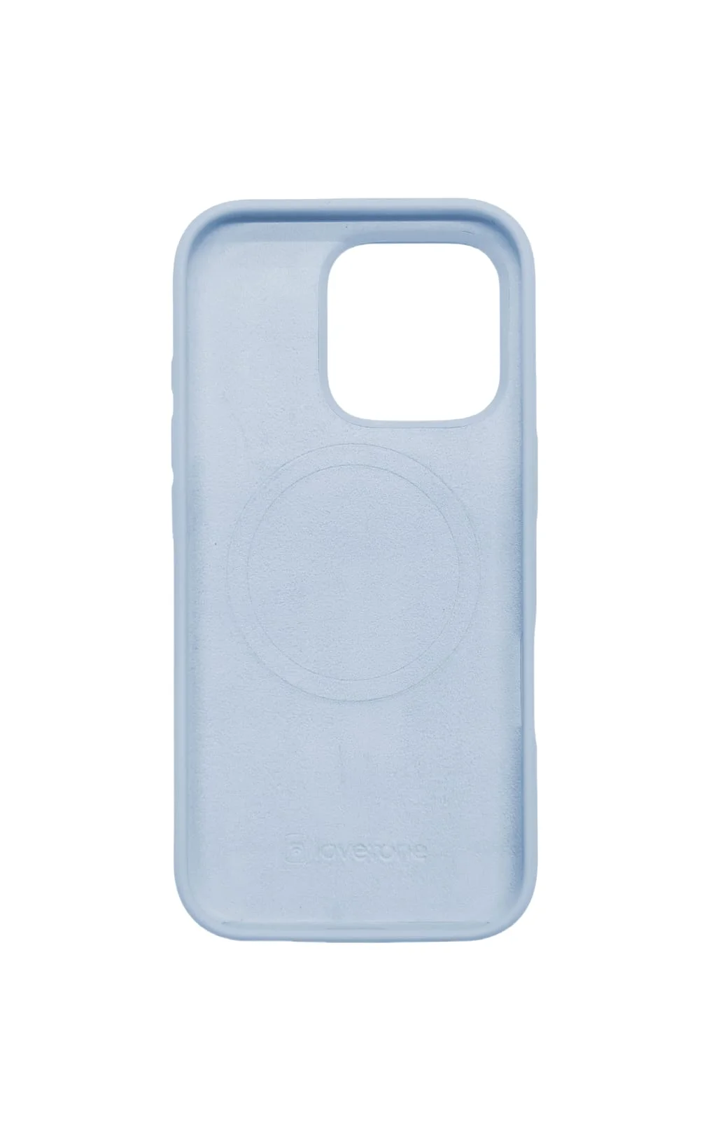 Lovefone Genuine Liquid Silicone Case iPhone 15 Pro Max Light Blue