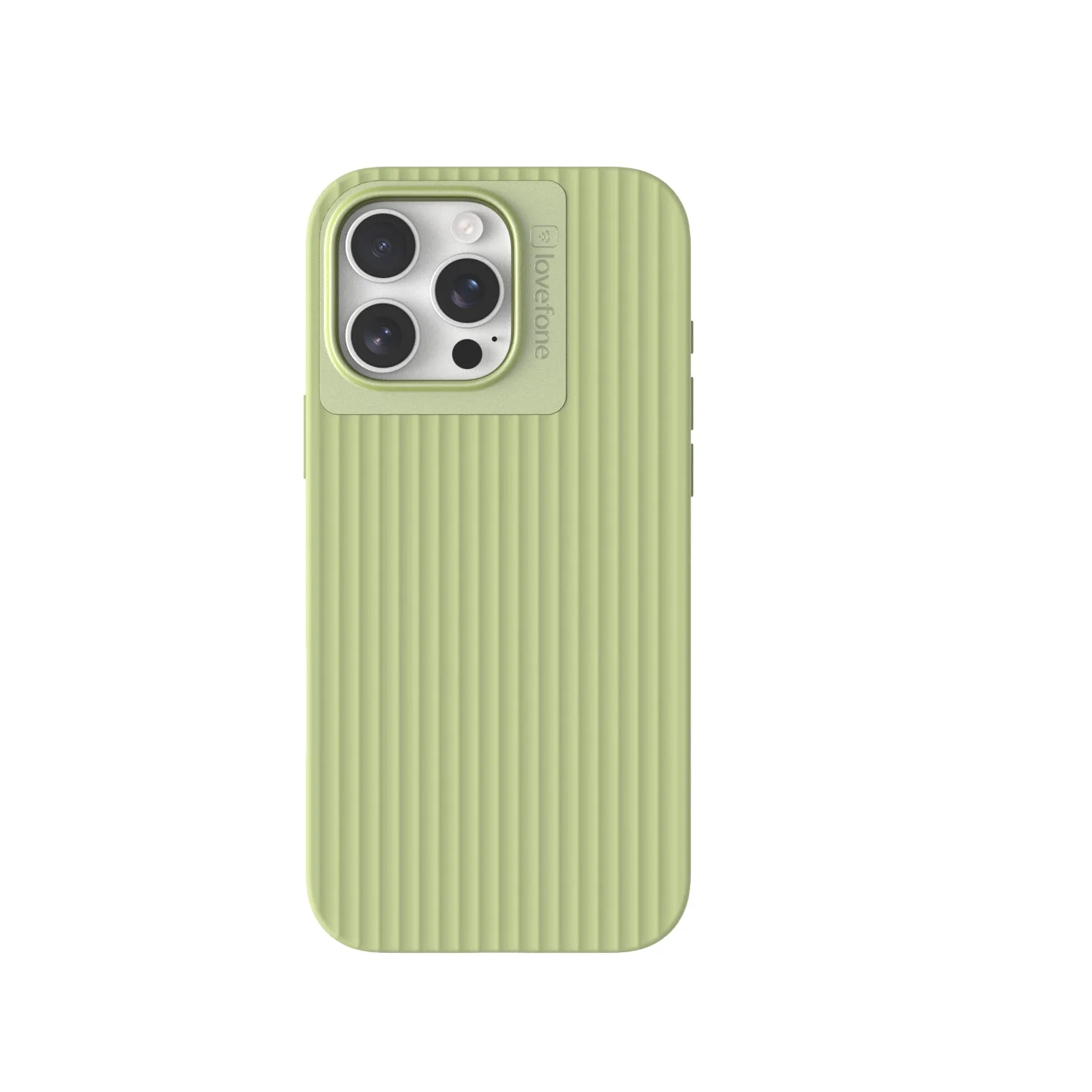 Lovefone Suitcase Case iPhone 15 Lime Luggage