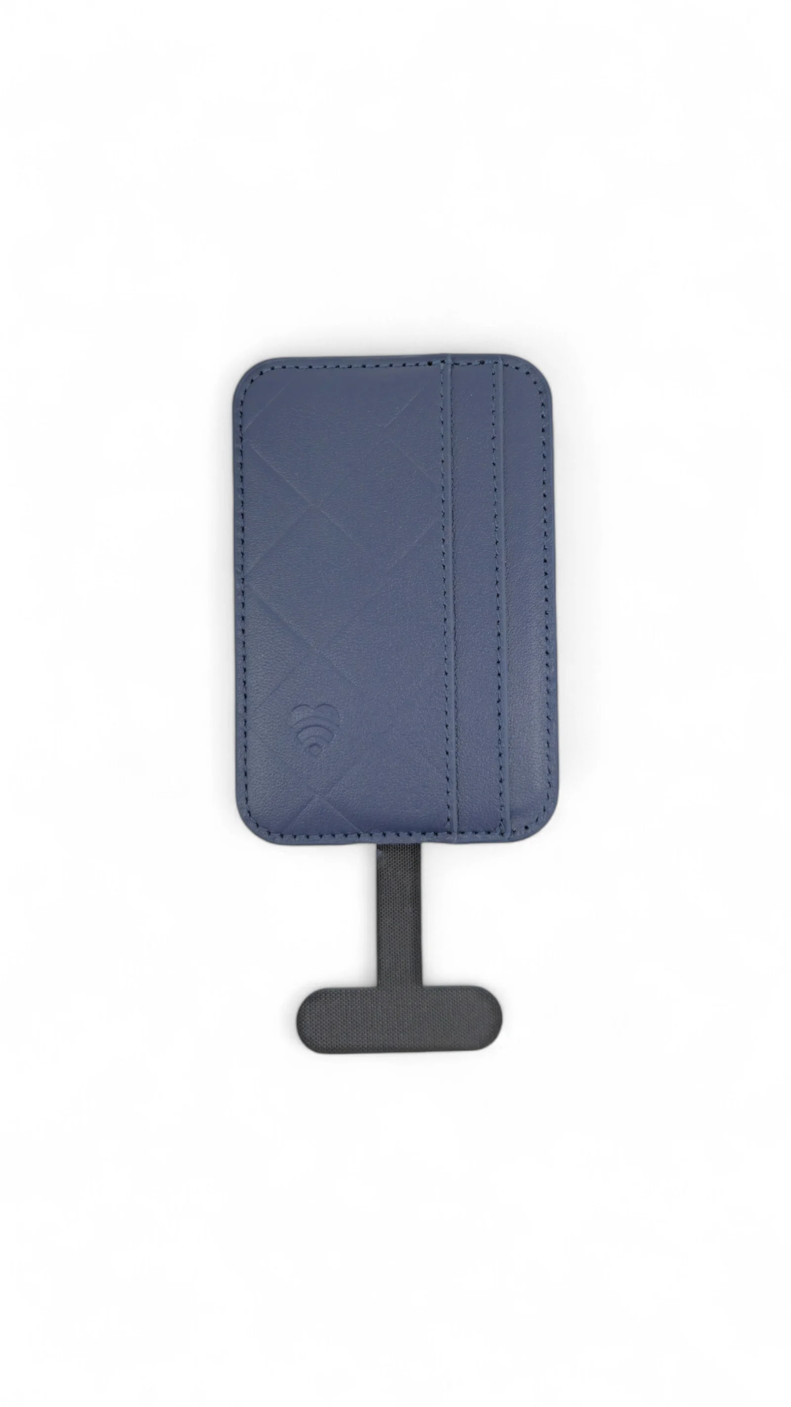 Lovefone Genuine Leather Weave Wallet with Magsafe - Navy