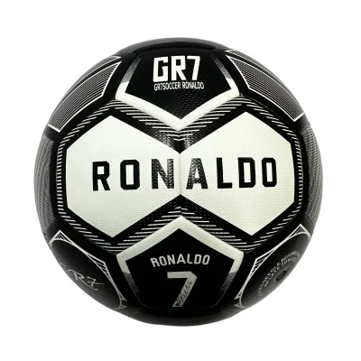 5th fans collect gifts Christmas Boxing Day black and white cool football with pump air needle net bag.soccer