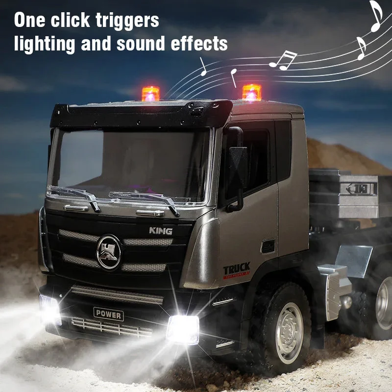 Rc Flat Truck 9-Channel Alloy Remote Control Trailer