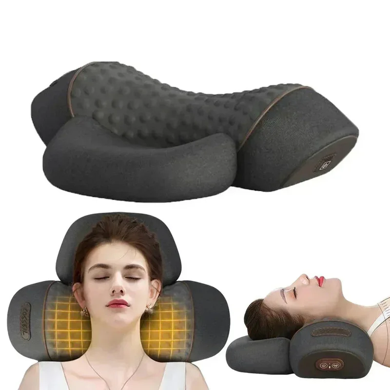 Electric Cervical Massage Pillow Heated