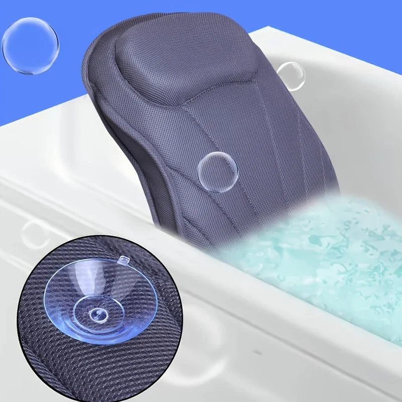 Full Body Bathtub Mat Pillow