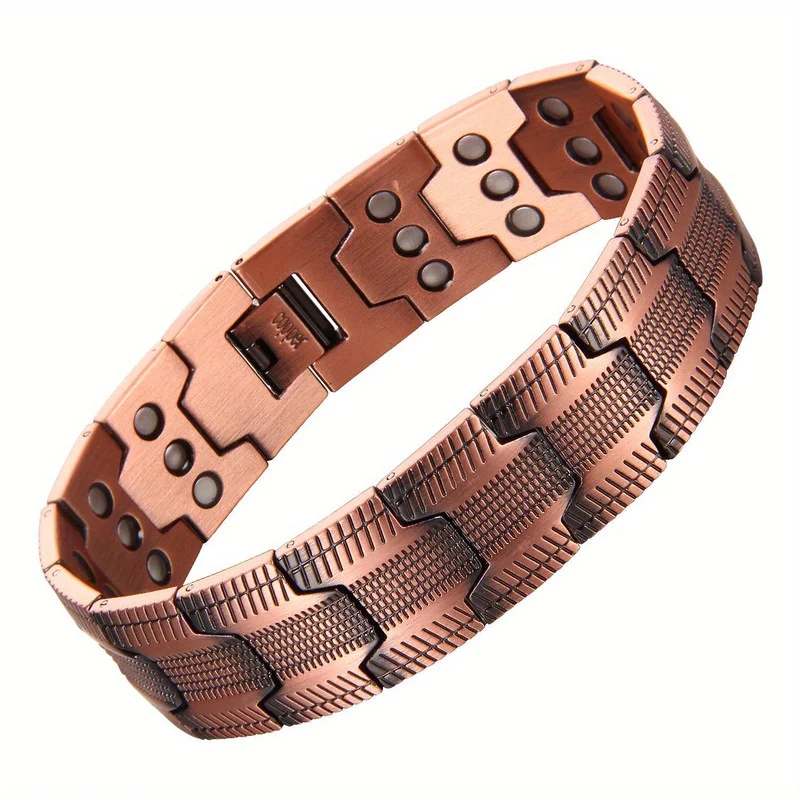 3X Strong Copper Magnetic Bracelet for Men