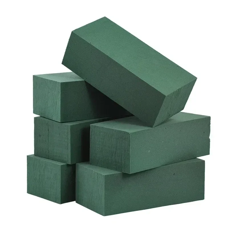 Trendbay Wet Floral Foam Blocks for Fresh Flower Arrangements, 6 Pack