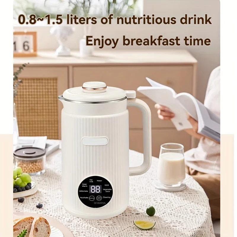 Mini Soy Milk Maker 800ml with 9 Functions