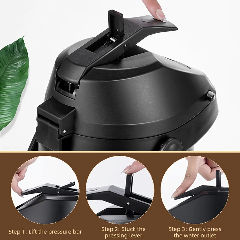 Thermal Coffee Carafe with Pump