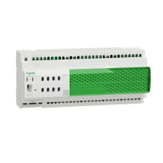 Schneider Dimmer 110-230VAC 1A Trailing/Leading Edge 8 Channel Rail Mount White | 5508D1D