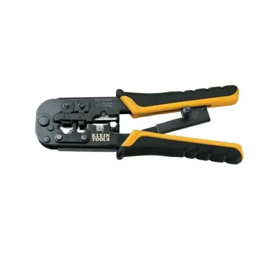 Klein Ratcheting Data Cable Crimper/Stripper/Cutter 28-22AWG 19.1 cm | A-VDV226-011SEN