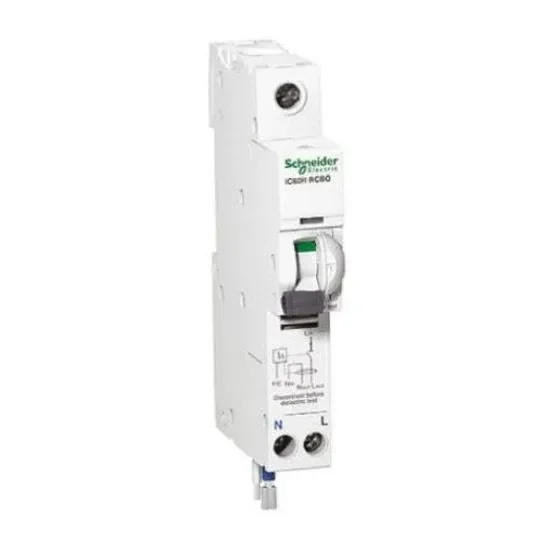 Schneider Acti9 iC60N Residual Current Breaker With Overcurrent Protection 1P + Ns 20A 30mA A type 6kA 230V | A9D61820