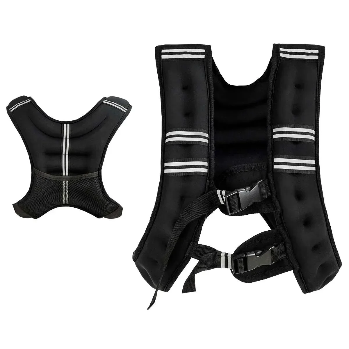 Weighted Vest With Mesh Pocket & Adjustable Buckle — 8kg / Blue