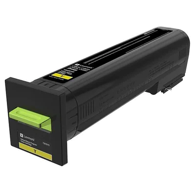 LEXMARK CS820/CX825/CX860 YELLOW RETURN PROGRAM TONER CART 8K