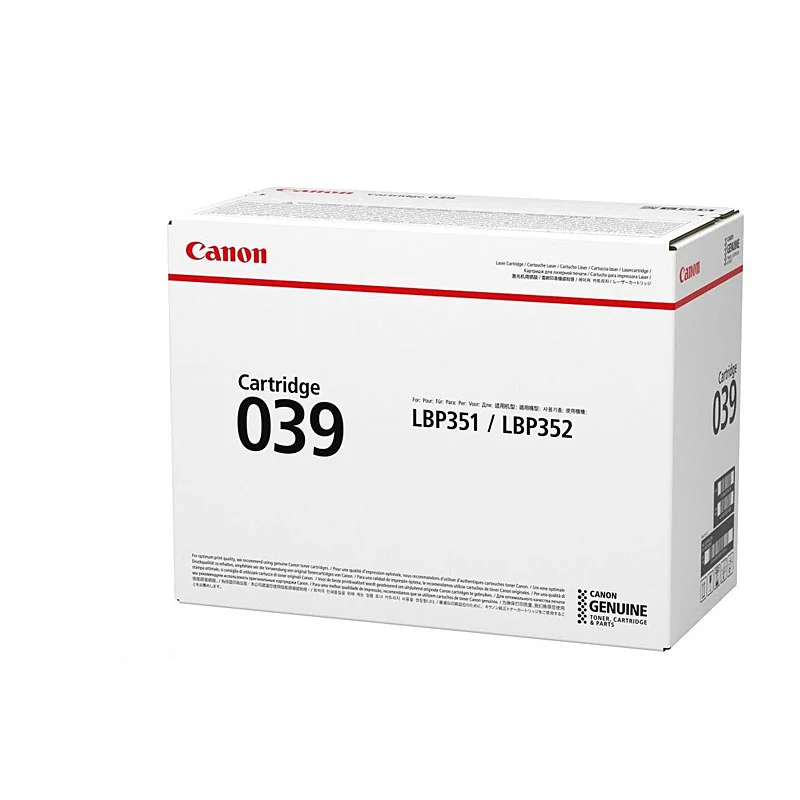 CANON Cartridge039 Black Toner