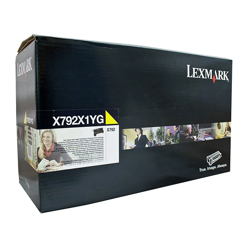 LEXMARK X792X1YG HY Pre Yellow Cartridge