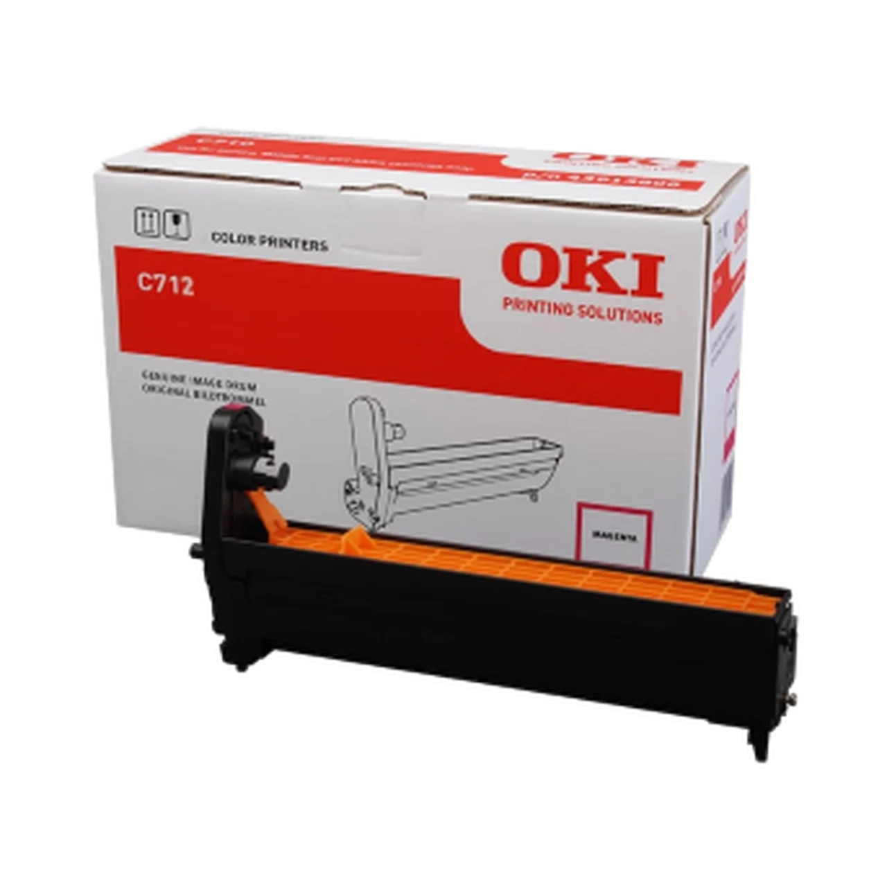 OKI C712N Magenta Drum Unit