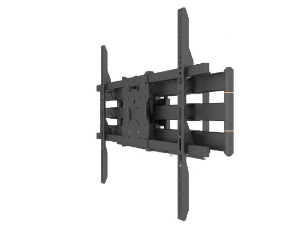 Atdec AD-WM-9080 Full Motion Wall Mount -  Displays to 90kg 200lbs, approx. 50" - 100". 980mm 39" extension from wall. Suits 24" stud spacing.
