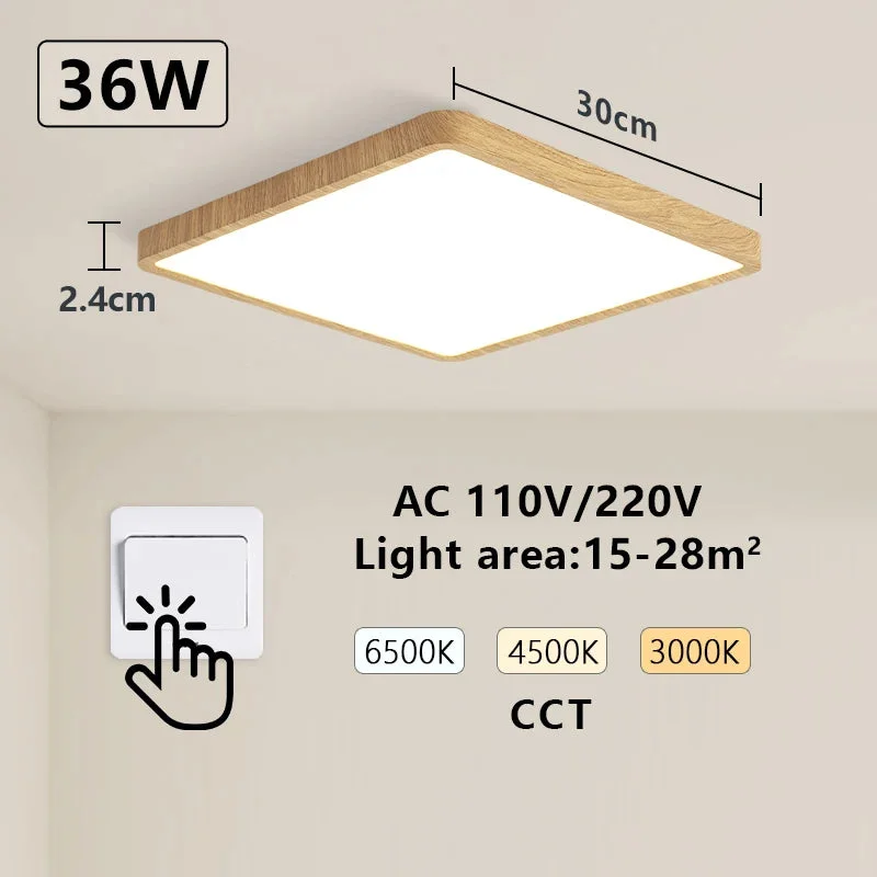 Smart LED Ceiling Lamp Voice Control Under 40 Characters
