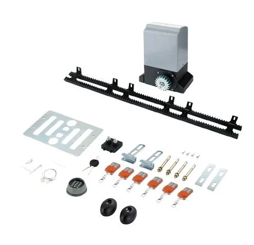 Electric Sliding Gate Opener 550W 0.74HP for 2m Gates w/ 6 Remotes & APP