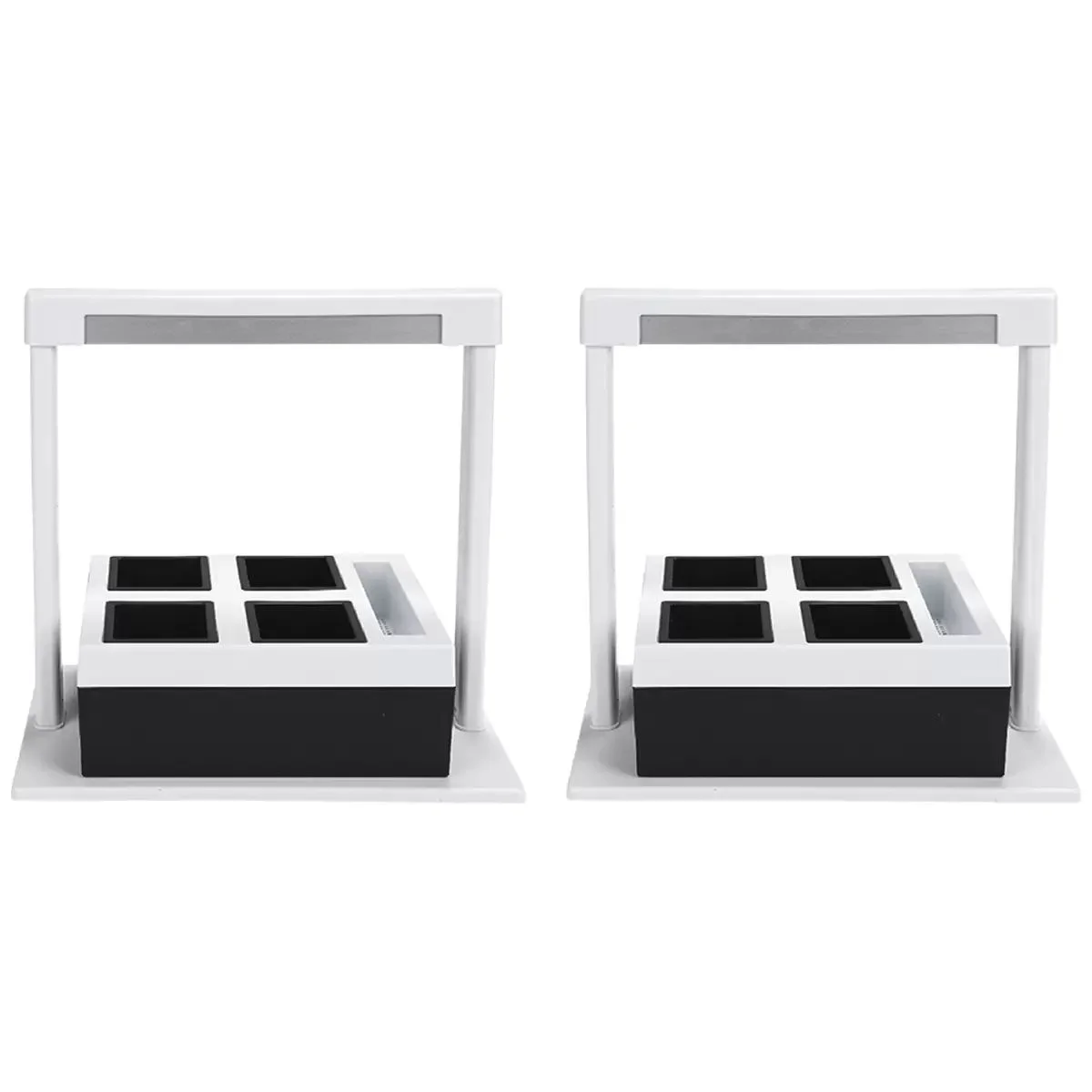 2 x Herb Lamp LED 4 Pot Grower 37 x 22 x 36cm