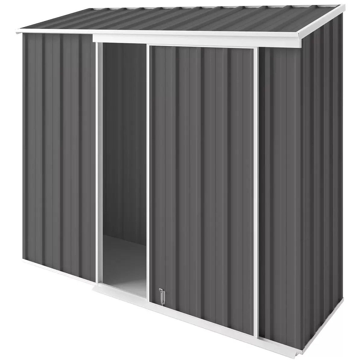 Narrow slider 2.25 x 0.78m slate grey