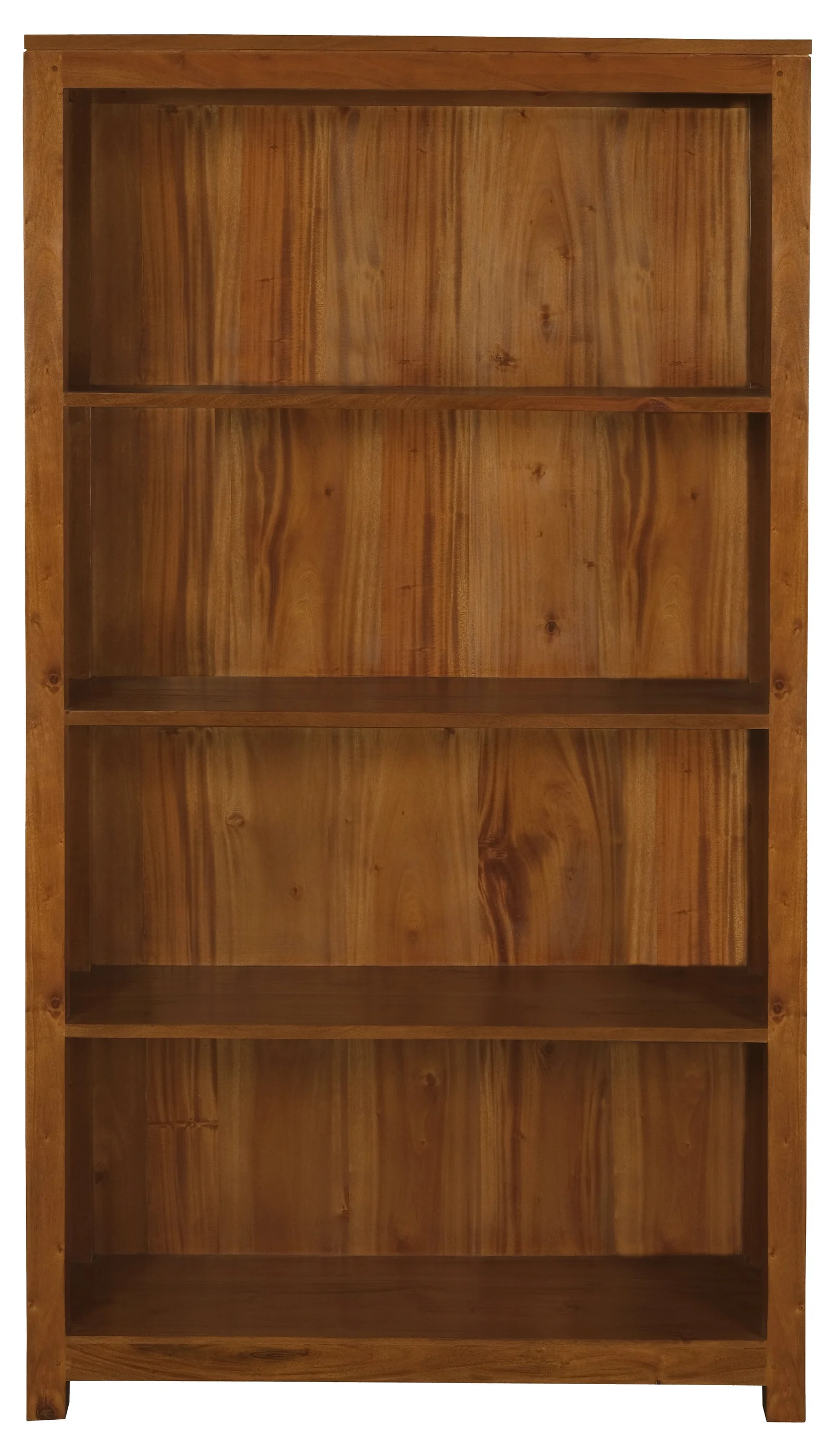 Amsterdam Bookcase Wide (Light Pecan)
