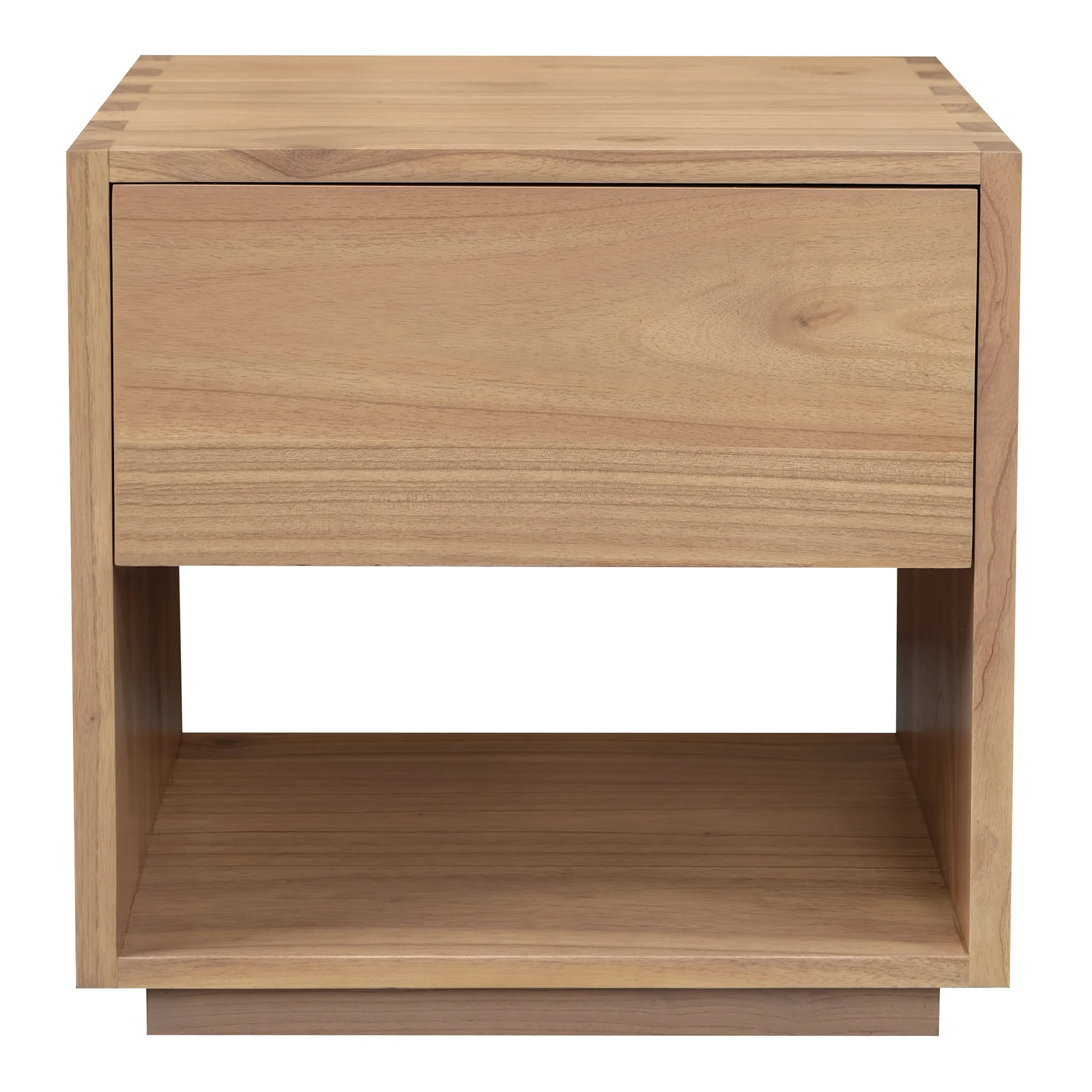 Oscar 1 Drawer Bedside Table (Natural)