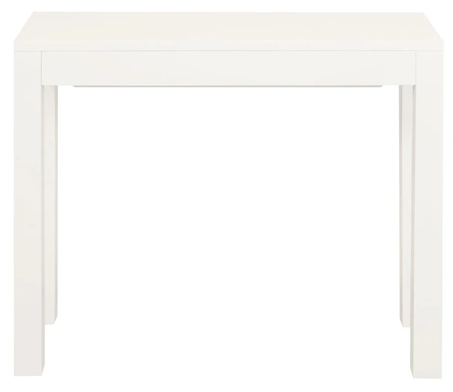 Amsterdam 1 Drawer Sofa Table (White)