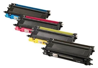 Compatible Premium TN348 BK/C/M/Y Toner Set of 4 - for use in Brother Printers