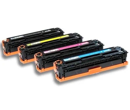Compatible Premium Toner Cartridges CE310/1/2/3 126a Toner Set of 4 - Bk/C/M/Y - Save! - for use in HP Printers