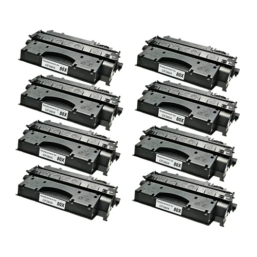 Compatible Premium 8 x 80X Hi Capacity Toner Cartridge (CF280X) - for use in HP Printers