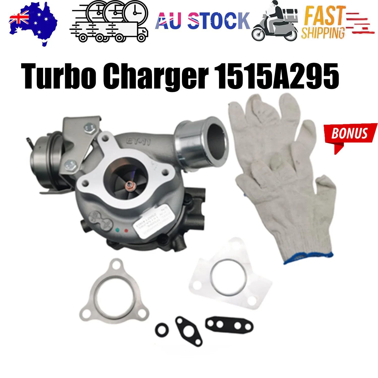 NEW Turbo Charger 1515A295  For Mitsubishi MQ Triton Pajero Sport 4N15 2.4L AU