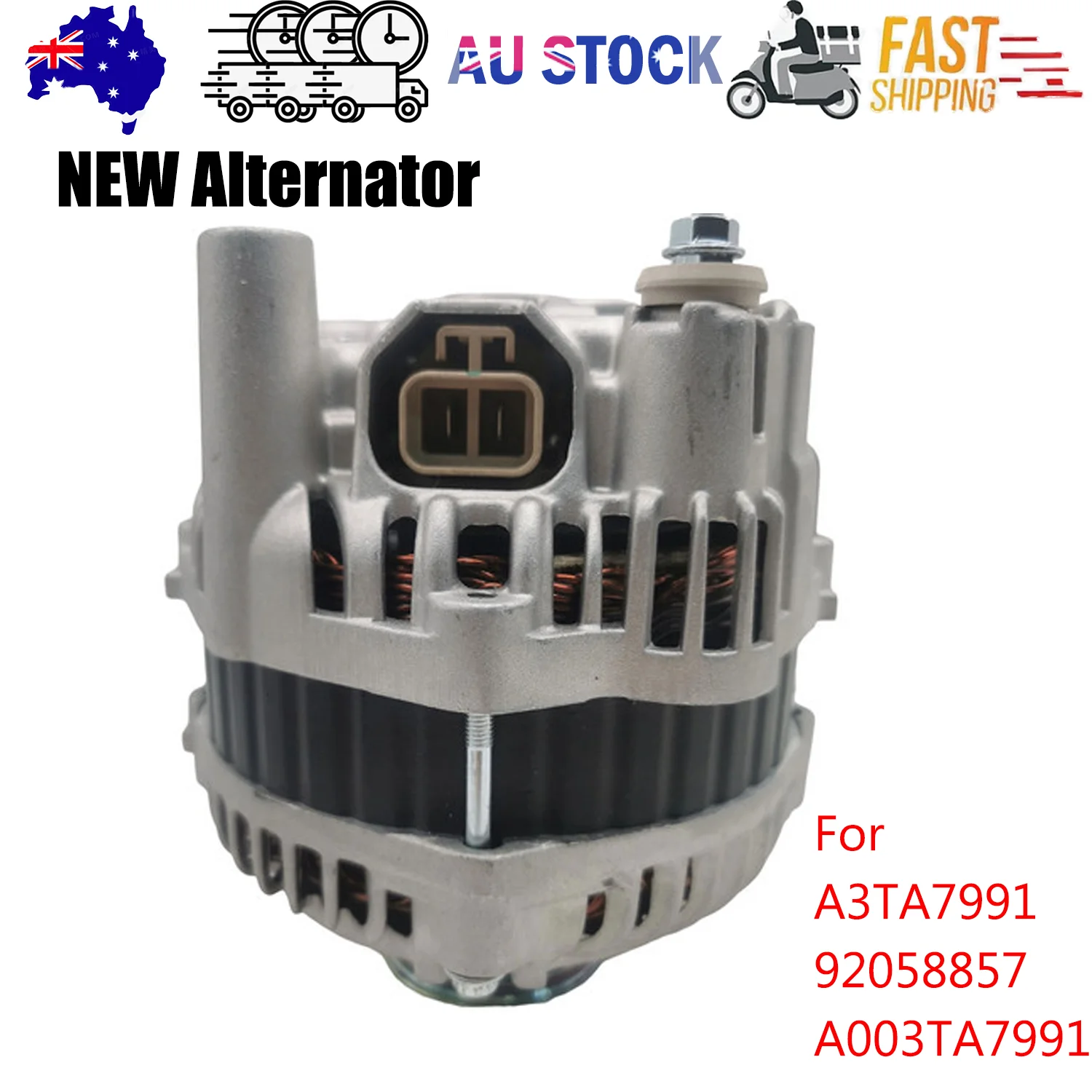 Alternator for Holden Commodore V8 VT VX VY VU VZ LS1 Gen3 5.7L Petrol 1999-2005