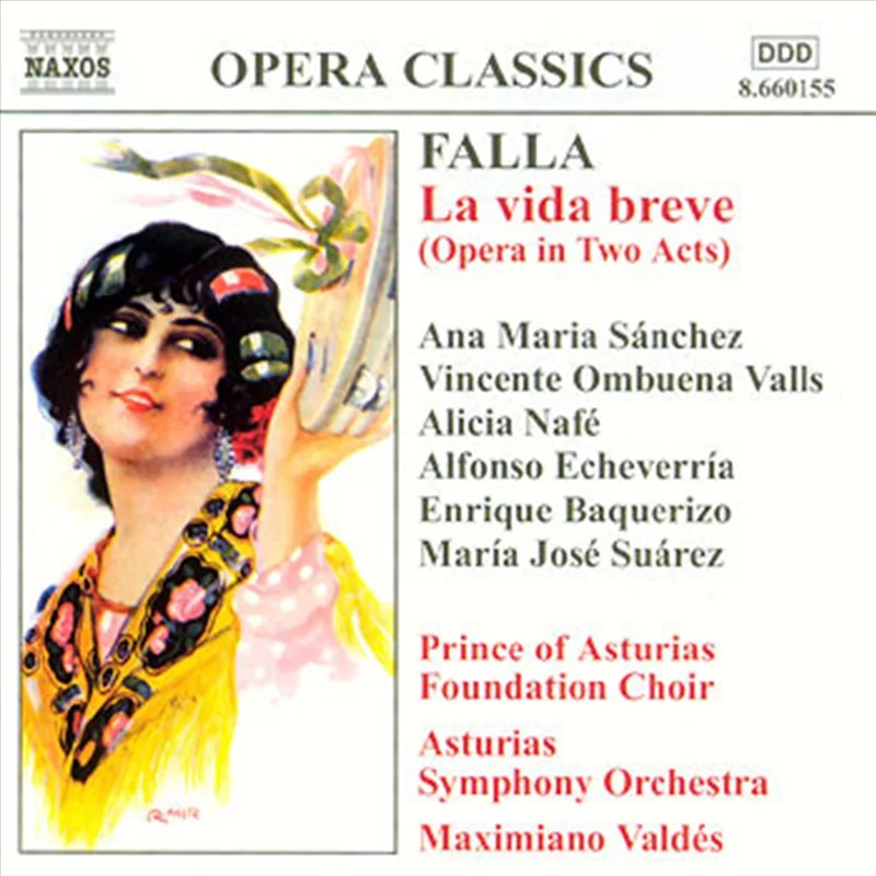 La Vida Breve - Falla, Manuel De Cd Album