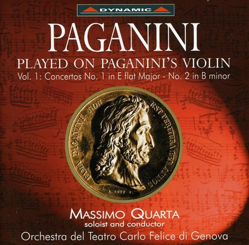 Paganini: Vln Conc No1-No2 - Quarta, Massimo Cd Album