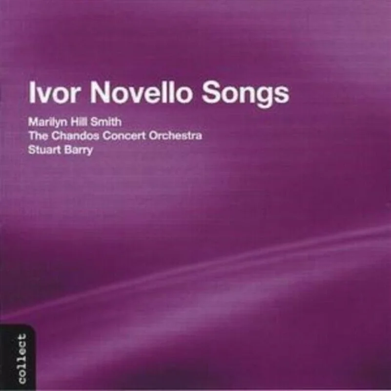 Ivor Novello Songs - Smith, Marilyn Hill Cd Album