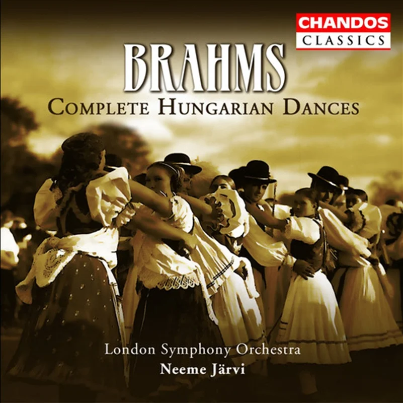 Brahms: Complete Hungarian Dan - London Symph Orch: Jarvi Cd Album
