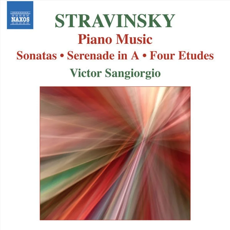 Stravinsky Pno Music: Sonatas - Sangiorgio, Victor Cd Album