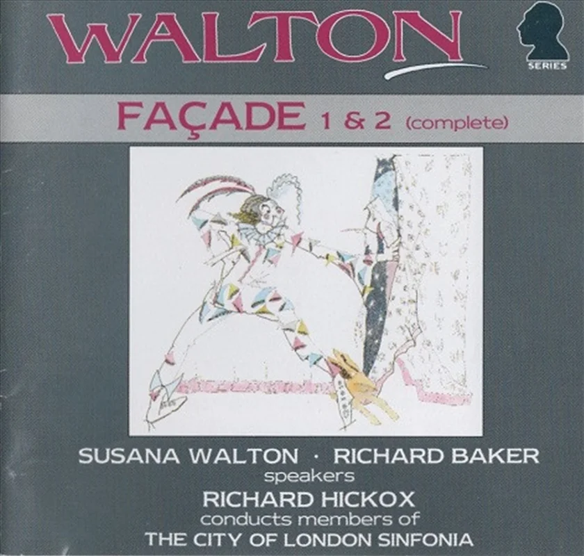 Walton:Facade 1 And 2 Complete - Hickox: London Sinfonia Cd Album