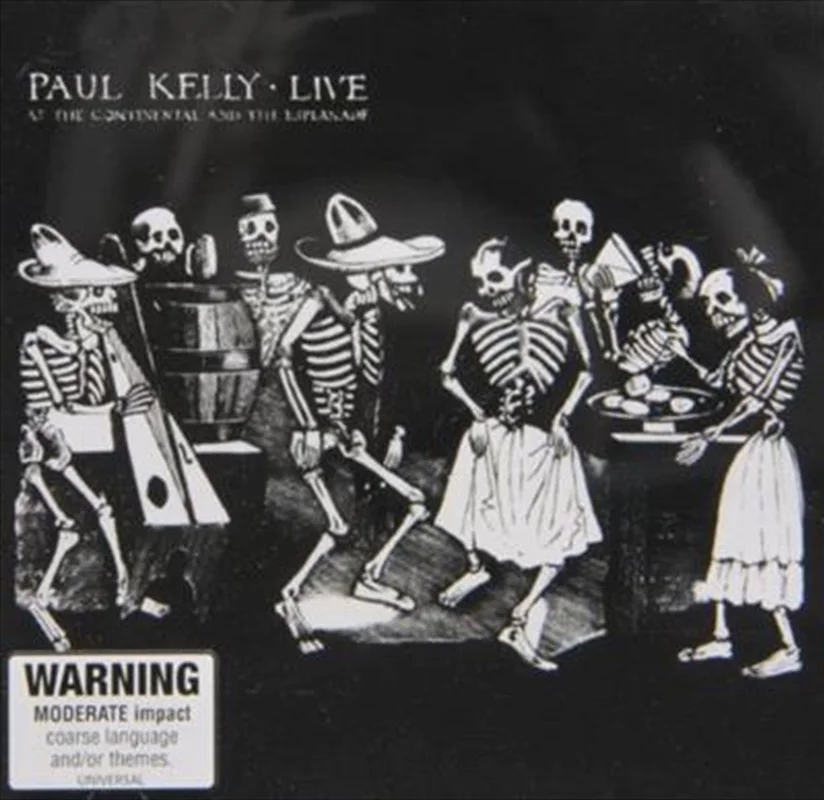 Live At Continental And Esplan - Kelly, Paul Cd Album