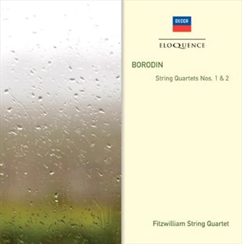 Borodin: String Quartets N1-2 - Fitzwilliam Quartet Cd Album