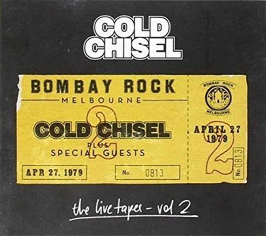 Live Tapes: Vol2: Live Bombay - Cold Chisel Cd Album