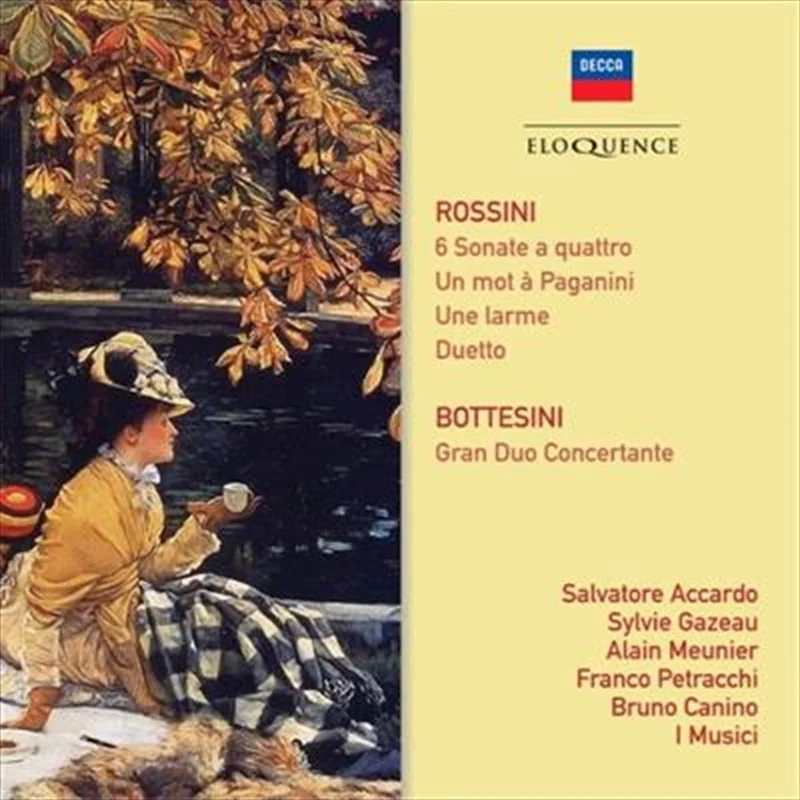 Rossini: Sonate A Quattro - Accardo, Salvatore: I Musici Bottes Cd Album
